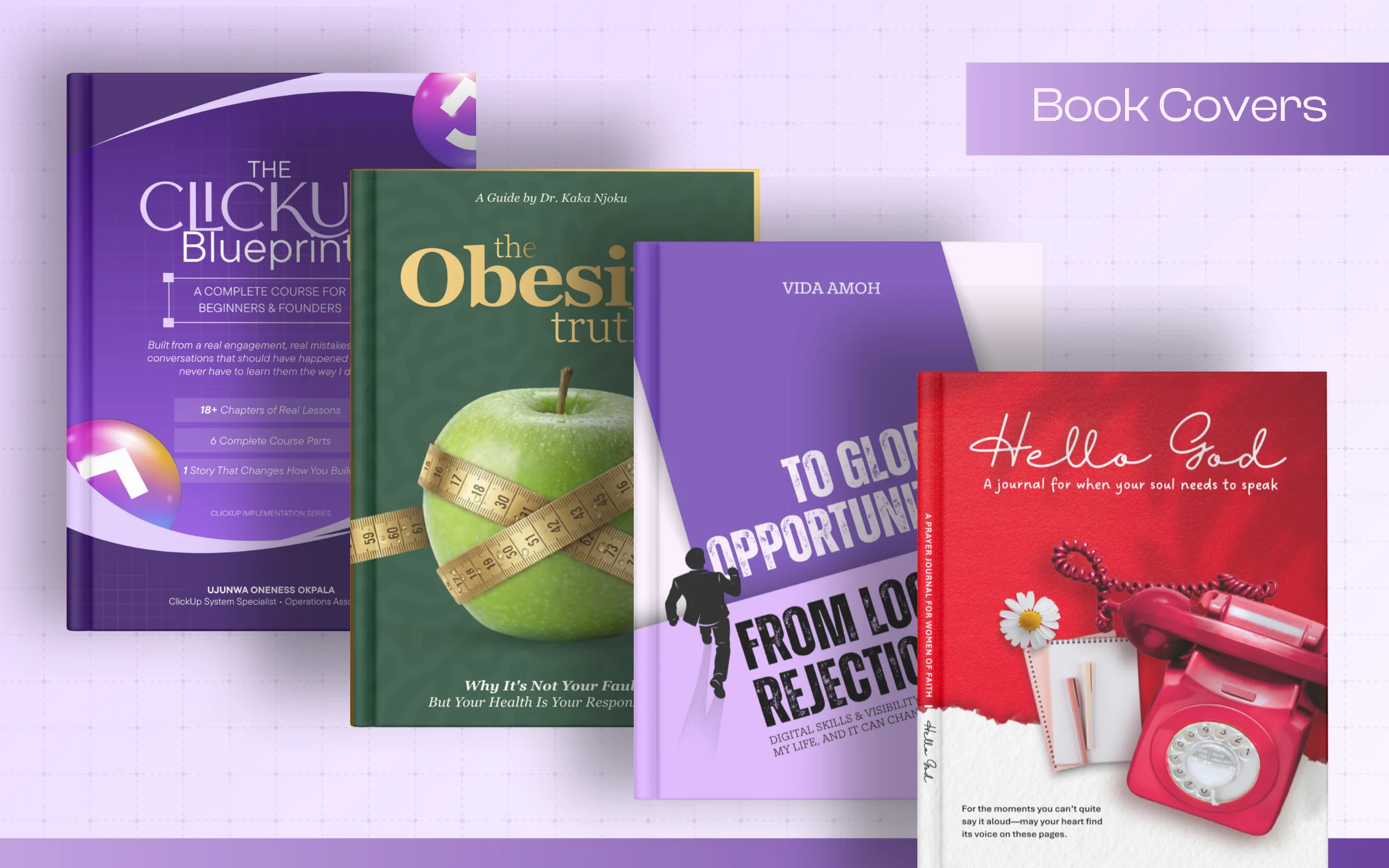 Book Cover template preview